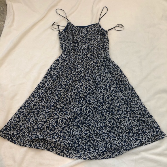 J. Crew Blue Floral Sun Dress - Picture 6 of 6